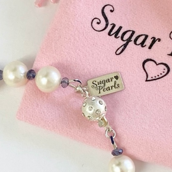 Freshwater Pearl and Iolite Bracelet - Picture 4 of 5